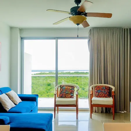Modern 1 Bedroom With Cienaga View In Zona Norte